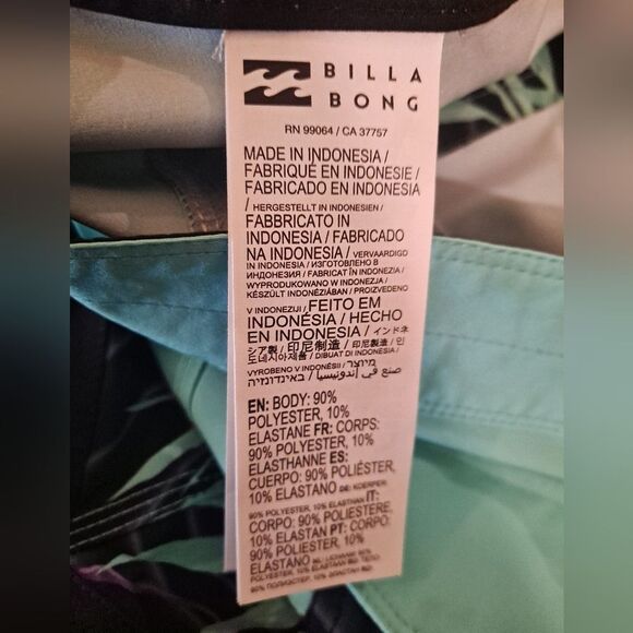 Billabong 4-Way Performance Stretch Tribong Pro Boardshort NWT Men’s Size 28 - Picture 6 of 6